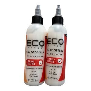 Eco Style  Strand Restore Gel Booster Mix in Oil Serum Hair Strengthening x 2